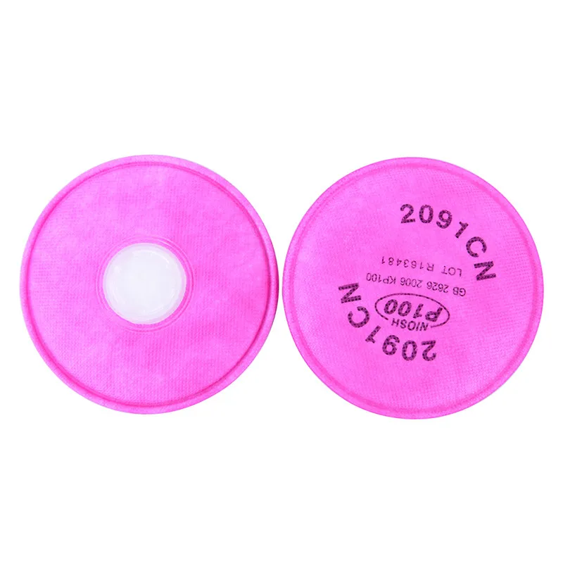 Lot de 2 Masques Filtres Indigo pour Demi-masque Respirateur