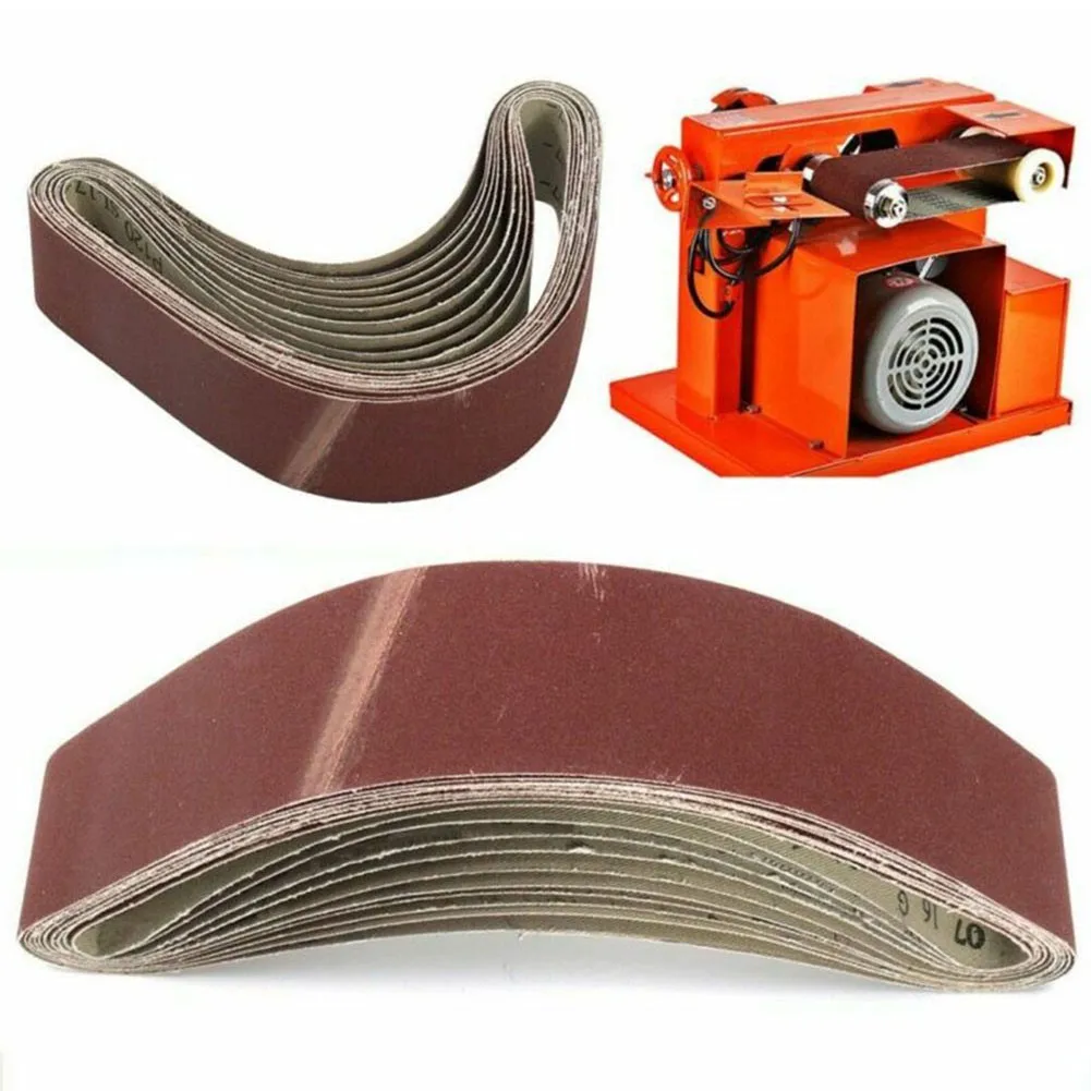 1 Piece 686*50mm Sanding Belts Grit 80 - 1000 Abrasive Screen Band For Wood Soft Metal Grinding Polishing Tools