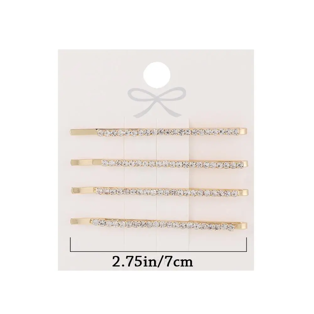 Description Picture 3 of itemFashion Accessories Bingbing Diamondl Hairgrip Rhinestones Hairpins Shining Crystal Barrettes Hair Clips Set
