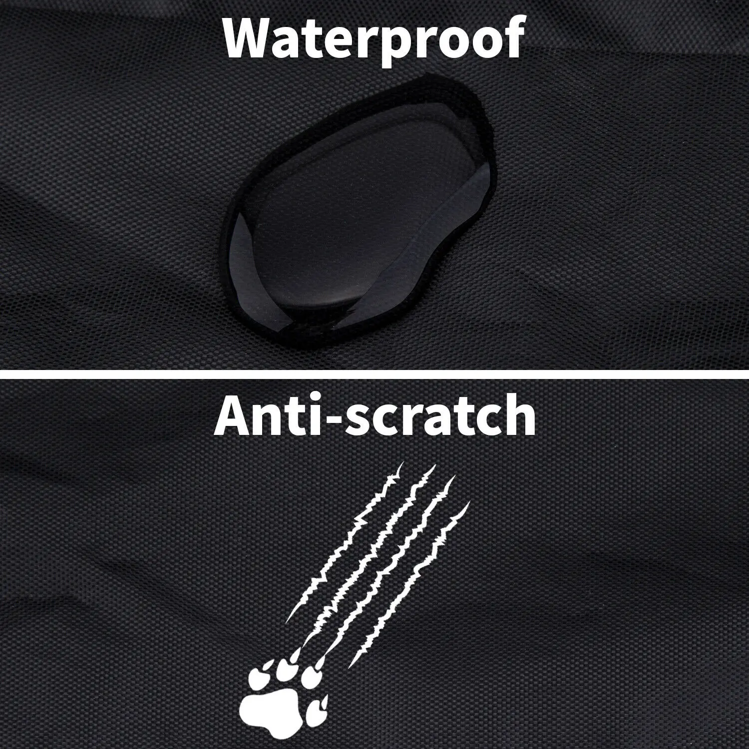Universal Waterproof Car Rear Back Seat Protector Cover Pet Dog Protector Waterproof Cover For SUV Vehicle Auto Seat