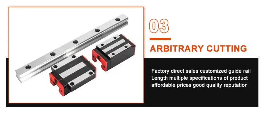 2PCS HGR15 Quadratische Linearführungsschiene + 4PCS H Klasse HGH15CC HGW15CA / P Klasse HGH15CC/HGH15CA Slider Block Wagen Für CNC Teile – Detail 6