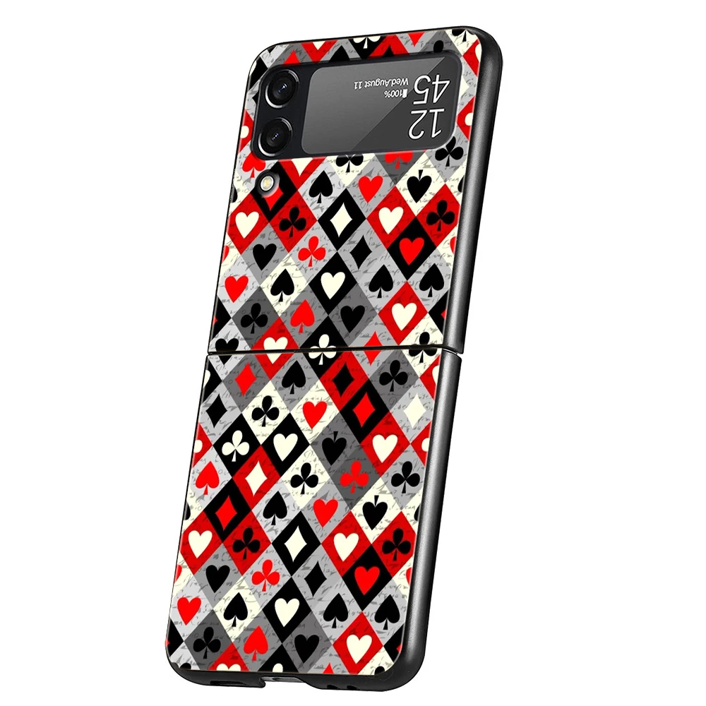 Checkerboard Chess Board Hard Folding Phone Case Cover
