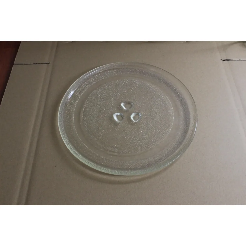 24.5cm 직경 Y형 전자레인지 부품 전자레인지 유리 회전판 트레이 유리 접시 부품
