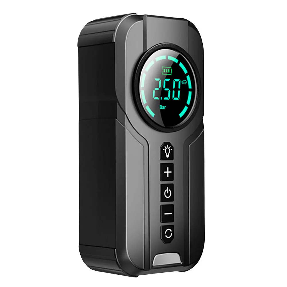 Portable Car Air Compressor 12V 100W Electric Air Pump Inflator Rechargeable Air Pump for Car Bicycle Motorcycle Tires and Balls