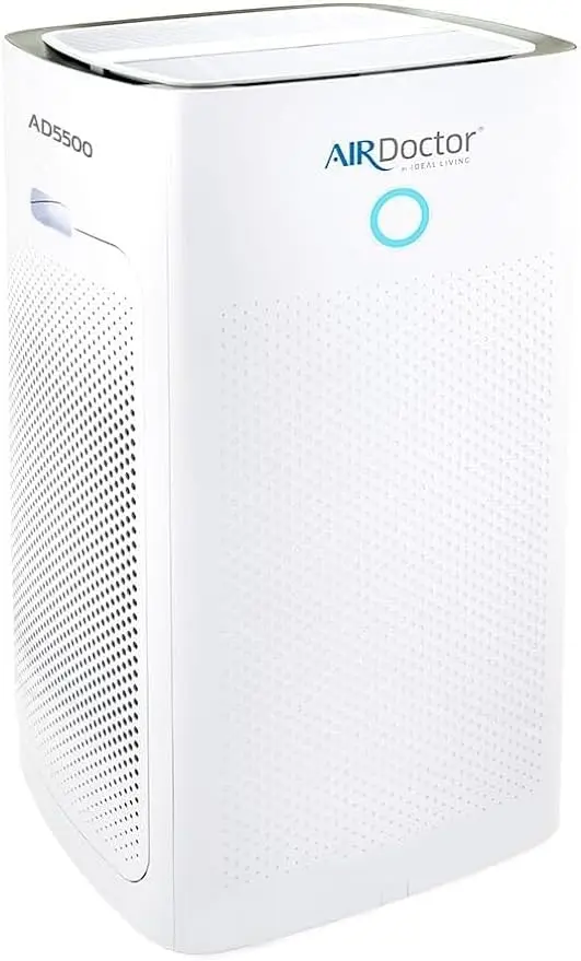 

AIRDOCTOR AD5500 4-in-1 Air Purifier for Extra Large Spaces & Open Concepts with UltraHEPA, Carbon & VOC Filters
