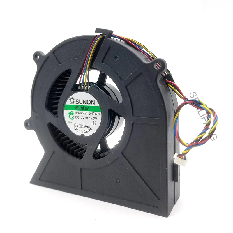 

For SUNON MFA0251V1-C010-S99 Cooling Fan DC12V 7.20W F1A13T 4-Wire Cooler Not Brand New