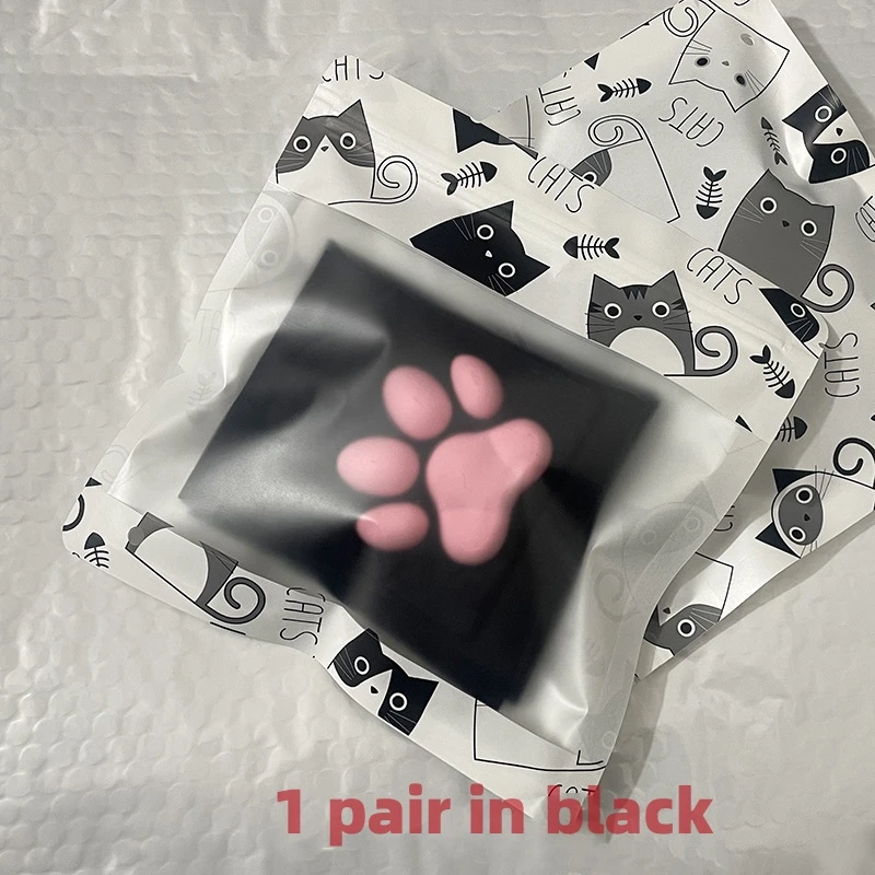 Cat Paw Pad Harajuku Stockings Thigh High Socks Women Cosplay 3D Kitten Claw Stockings For Adult Children