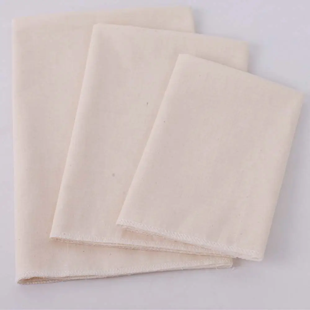 Cotton Gauze Muslin Tofu Cheese Soy Milk Wine Filter Cloth Kit DIY Soy Pressing Mold Kitchen Gadgets Baking Ferment Pastry Tools