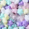 100Balls Colors Baby Plastic Balls Star Love Shape Ocean Wave Ball Eco-Friendly Multi-Function Kids Intelligence Training Toys 1