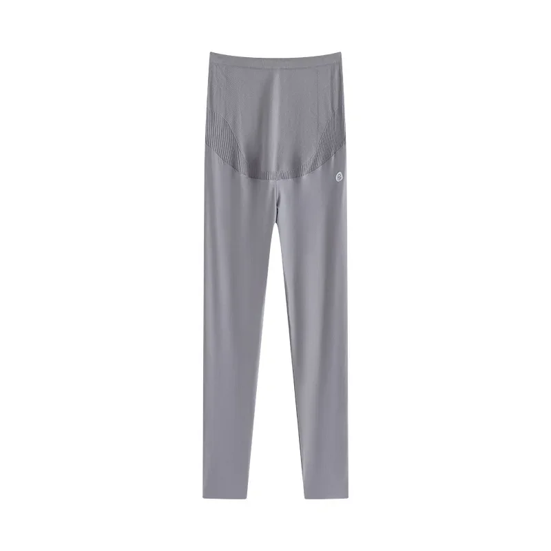 High Waist Maternity Leggings Thin High Elasticity Summer Spring Outerwear Shark Pregnant Women Pants Comfortable Bump Support