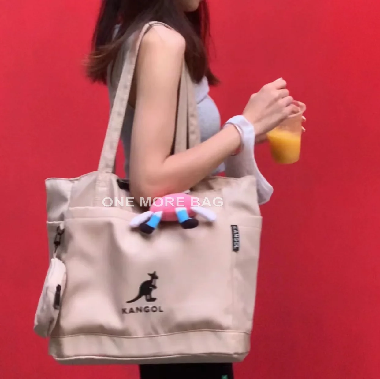 Black Shoulder Bags for Women Waterproof Cloth Handbags Khaki bag men