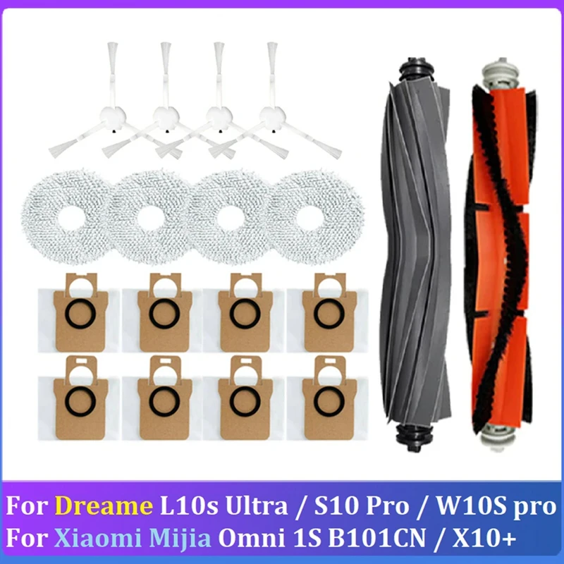 

18PCS Mop Cloth For Dreame L10S Ultra / S10 Pro Vacuum Cleaner Accessories For XIAOMI Mijia Omni 1S B101CN Robot X10+ Robot