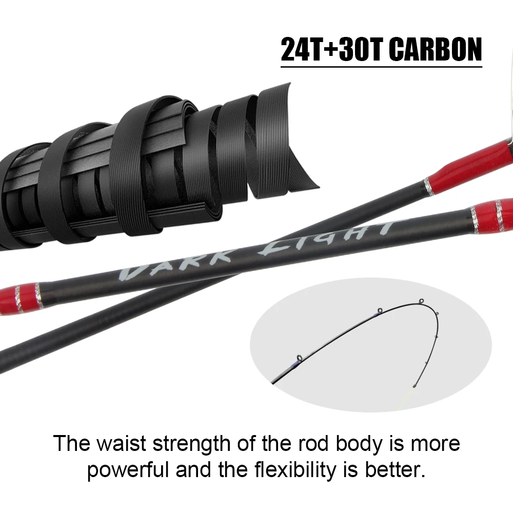 Spinpoler Ultralight Carbon Handle Fishing Rod 1.35m 1.55m
