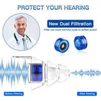 Silicone Ear Plugs Anti Noise Cancelling Earplugs Noise Reduction Sound Insulation for Sleeping High Fidelity Ear Protection 1
