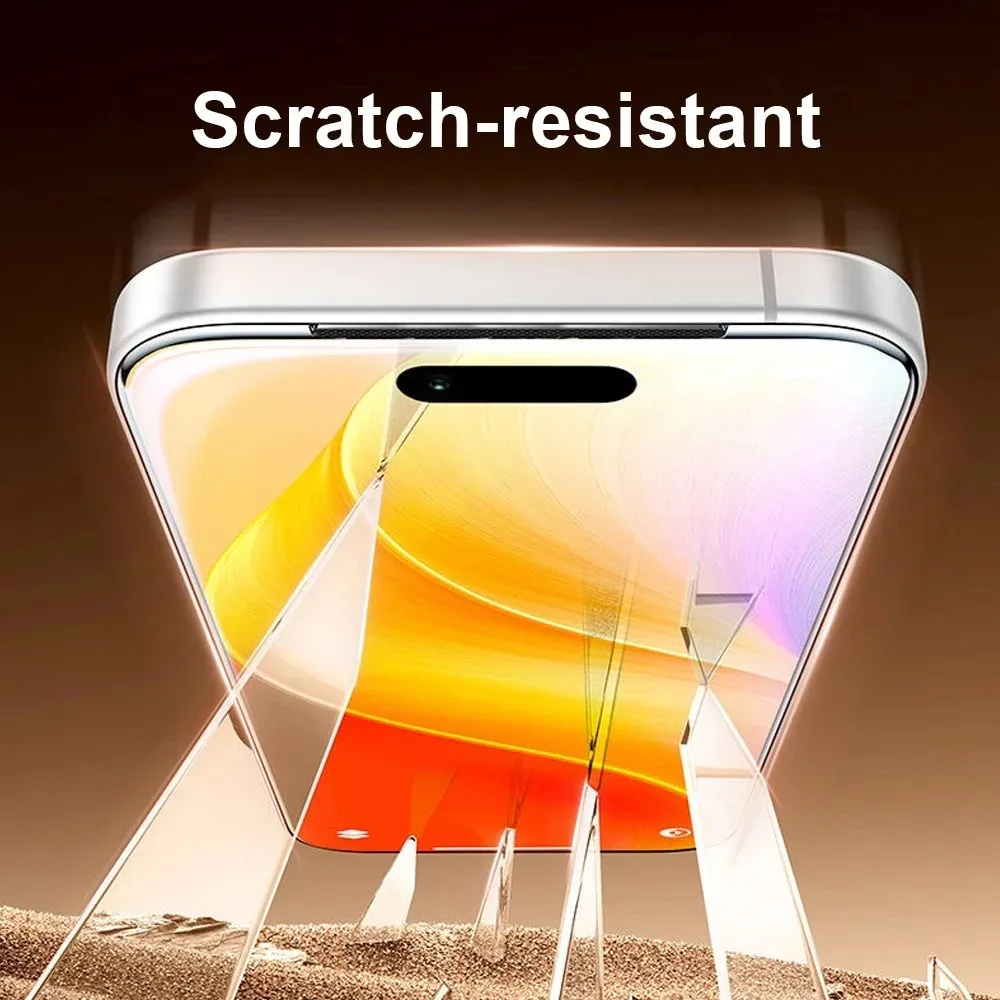 Tempered Glass Privacy Anti-Spy/HD Clear Screen Protector Film with Easy Installation Technology