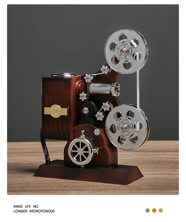 Retro Plastic Movie Projector Creative Home Decor