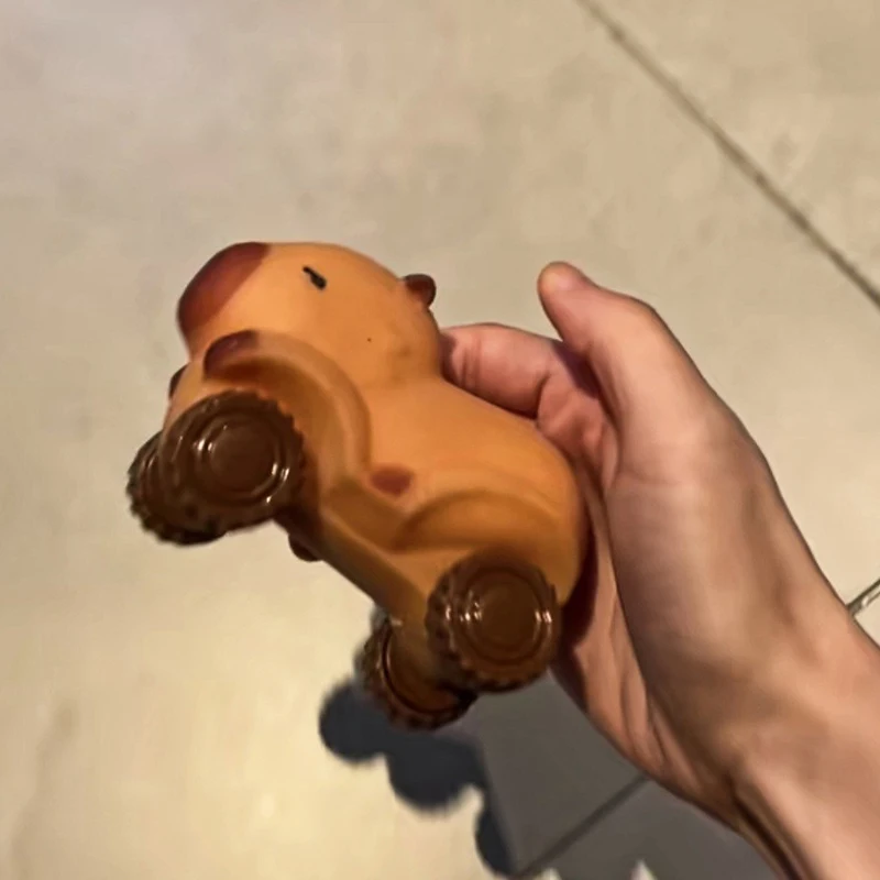 Capybara Fidget Toy Squeeze Toy With Wheels Creative Portable Cozy Funny Pinch For Kids Adults plush toys fidget toys stress relief toys mochi squishy toy educational toy