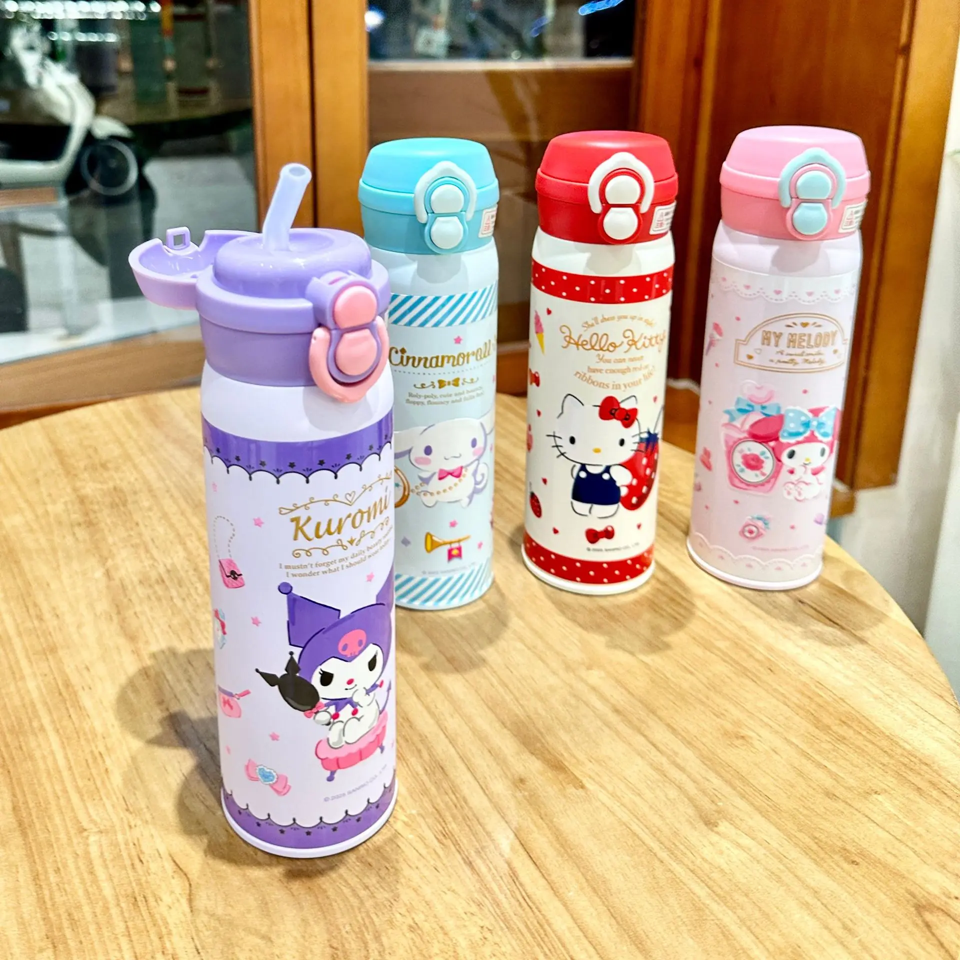 480ml Hello Kitty Cinnamoroll For Child Insulated Water Bottle