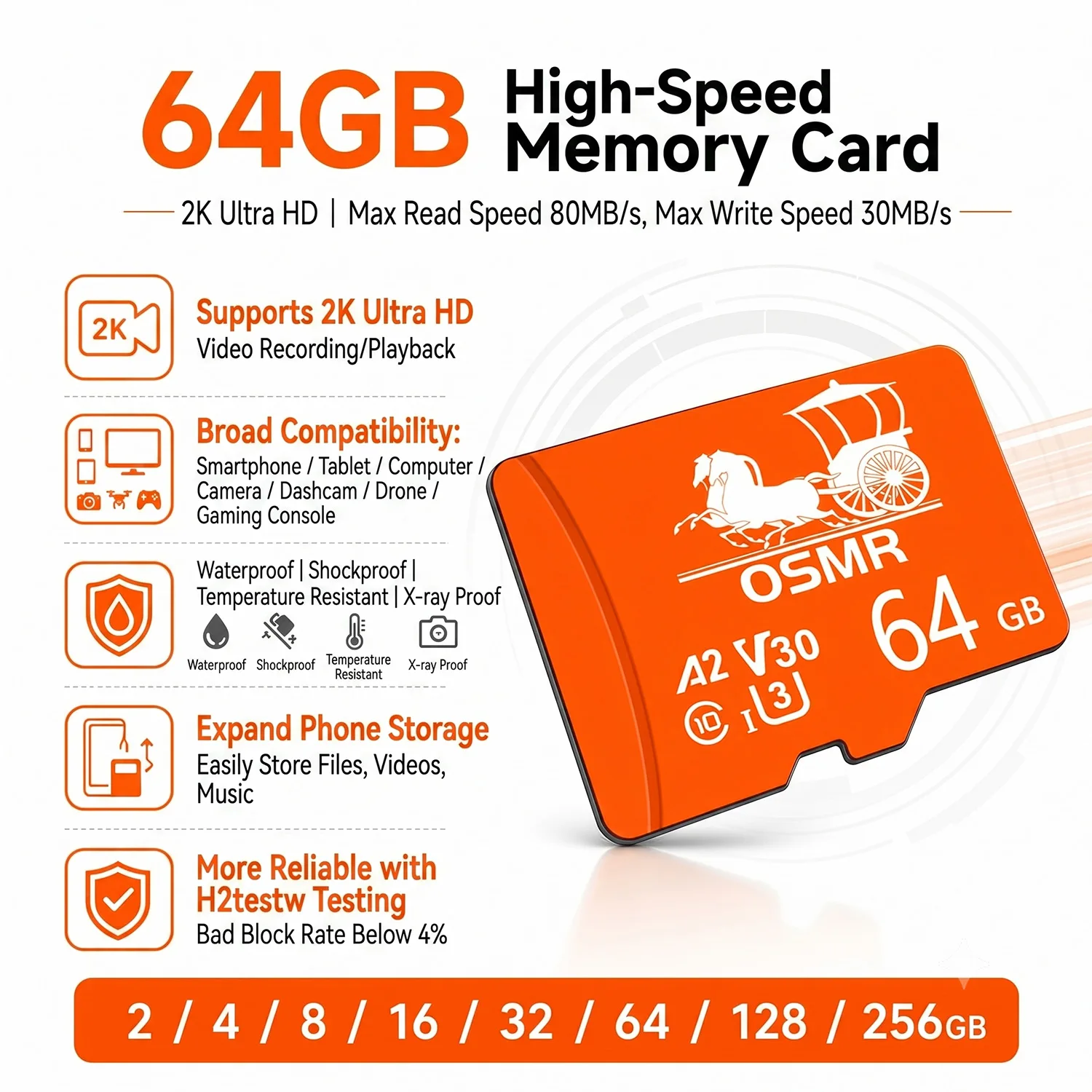 V30 마이크로 메모리 SD 카드 256GB 128GB 64GB 32GB SD 카드 SD/TF 플래시 마이크로 SD 카드 클래스 10 메모리 카드 A2 U3 TF 카드 ?