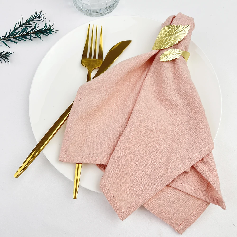 4pc 30x45cm Hotel Cloth Napkins Cotton Fabric Dinner Kitchen Green Tea  Towels - Table Napkin - Aliexpress