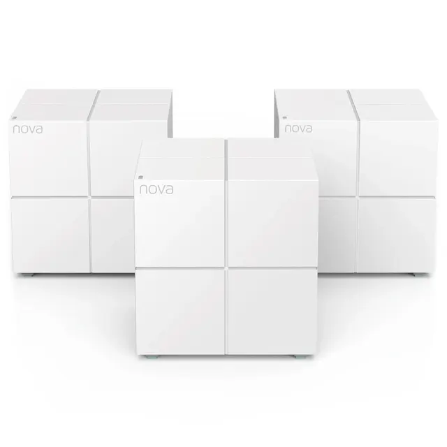 Tenda MW6 WIFI Router Mesh WiFi System (3 pack) Global Version NOVA Router WIFI Wireless Reapeter Extend Work APP Remote Manage 3 Pieces