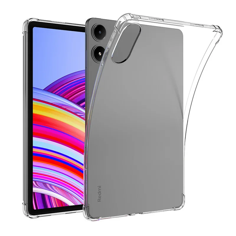 Durable TPU Clear Soft Cover for Tablets - Shockproof Protective Skin Case