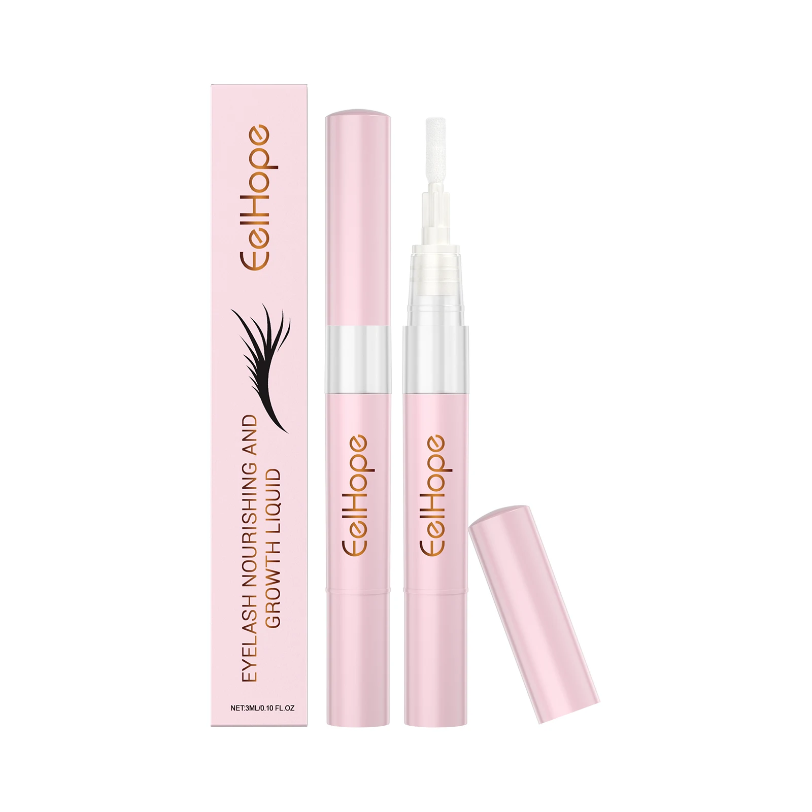 Eelhope Eyelash Care Serum: Gentle Ingredients, Natural Moisturizing, Nourishing, Luminous, Portable Eyelash Nourishing Essence