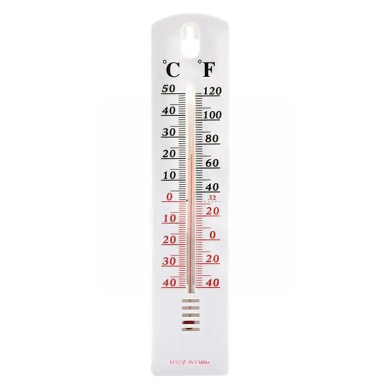 

Wall-mounted Cultivation Flower Room Straight Board Household Thermometer Goods Home Outdoor Indoor Monitor Room U7k4