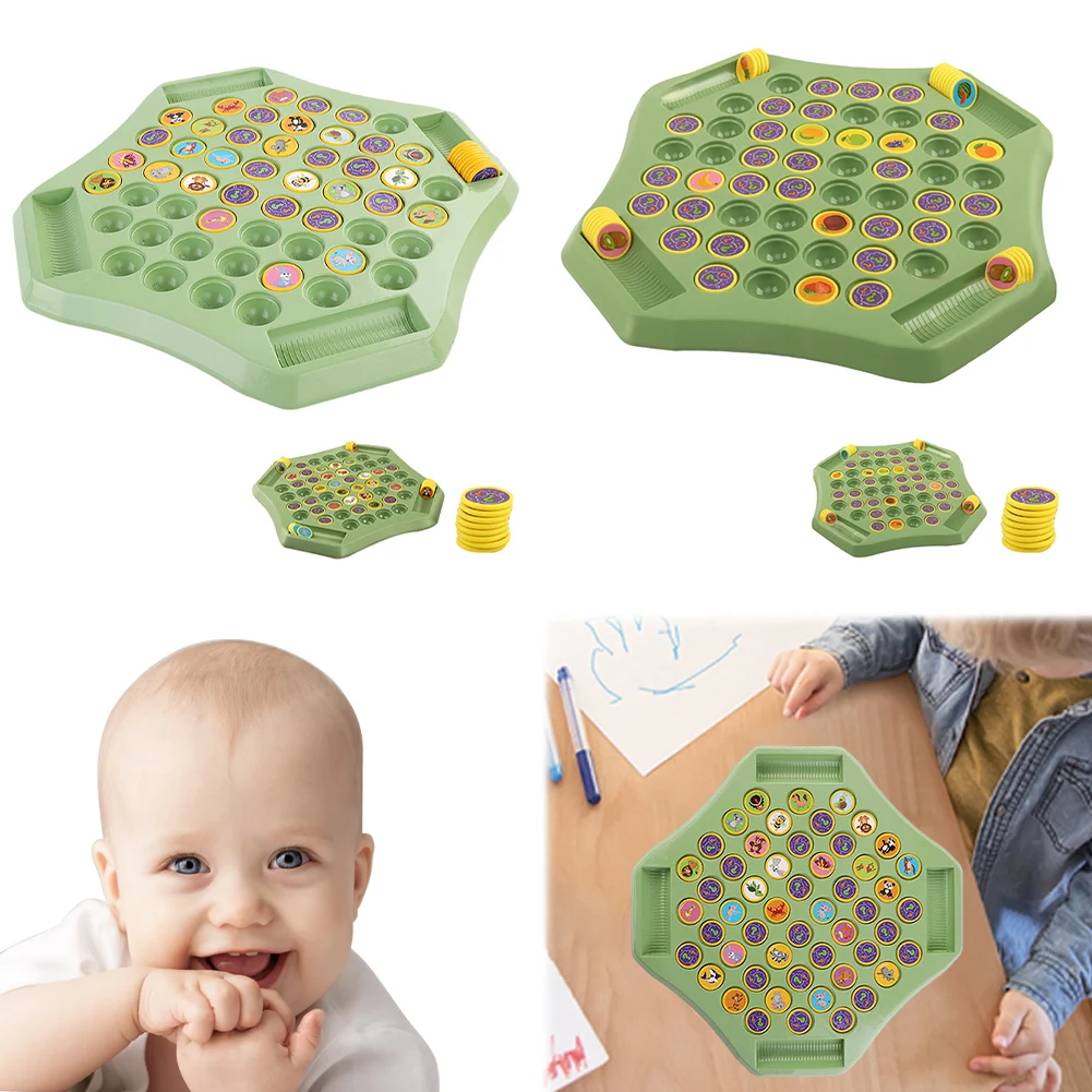 Board Game Animal Flip Chess Memory Game Cognitive Memory for Kids Family board game,table games,chess puzzle game