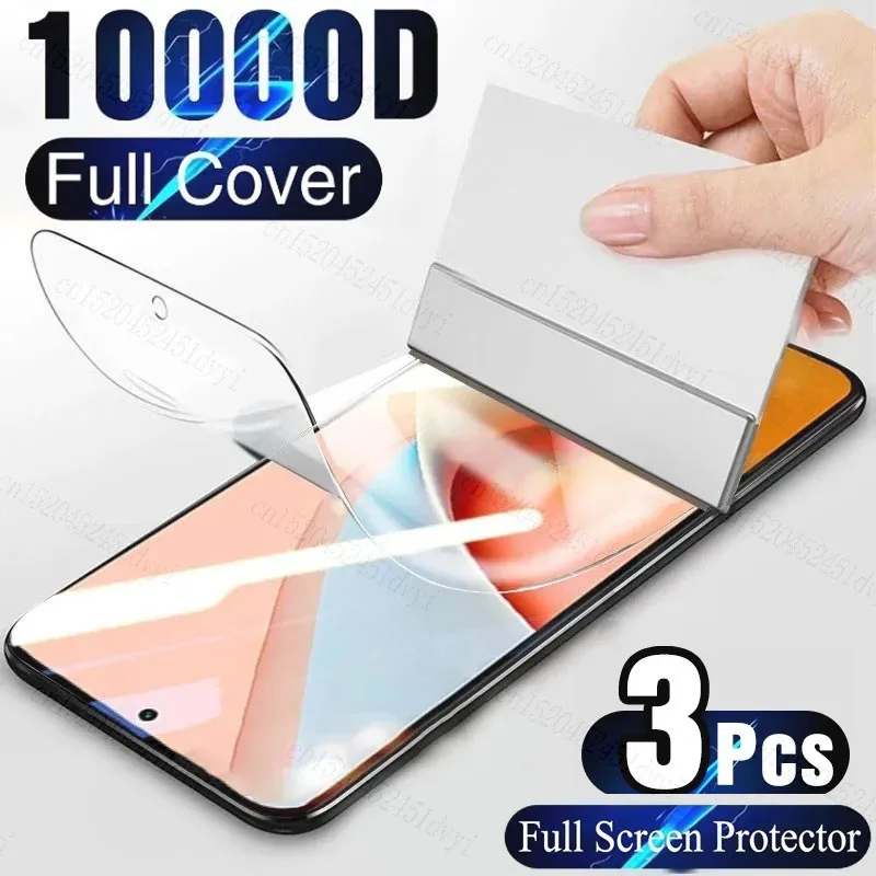 

3Pcs Hydrogel Film For Motorola Moto G84 G54 G14 G73 G53 G23 G13 G82 G72 G62 G52 G42 G32 G22 G71 G51 G41 G31 Screen Protector