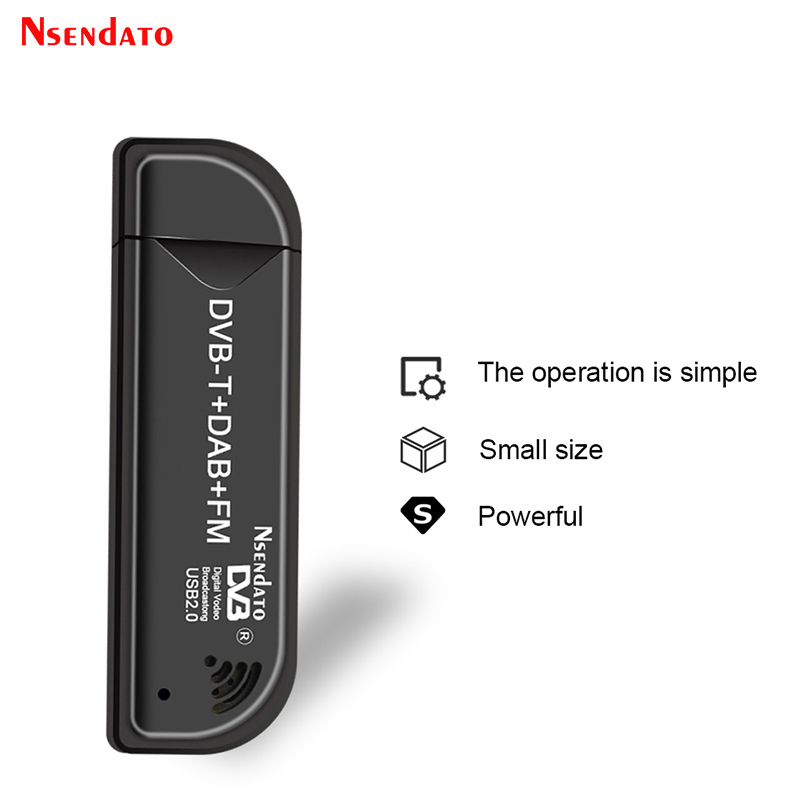 USB2.0 DAB FM DVB-T RTL2832U FC0012 SDR USB TV Dongle Stick Digital TV Tuner Receiver IR Remote with Antenna,Dropshipping