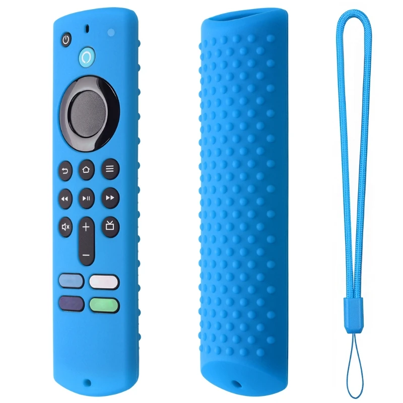 Custodia In Silicone Resistente Uso Remoto Custodia Protettiva Direttamente Compatibile Con Amazon Fire Tv Stick (3A Generazione) Antiabrasione