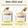 Vacuum Food Storage Box Plastic Sealed Fresh-Keeping Box Kitchen Storage Jars Grains Coffee Beans Transparent Storage Container 6