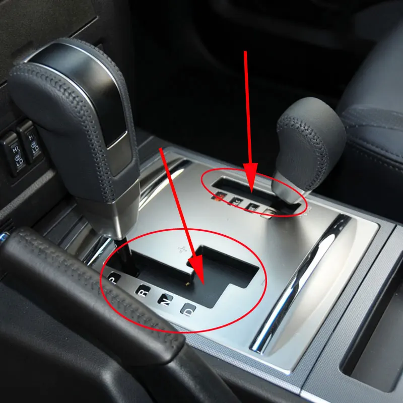 자동차 시프트 패널 더스트 커버 시프트 레버 패널 트림 스트립 Mitsubishi Pajero V93 V80 V87 V97 For Montero V73 V77 8015A066