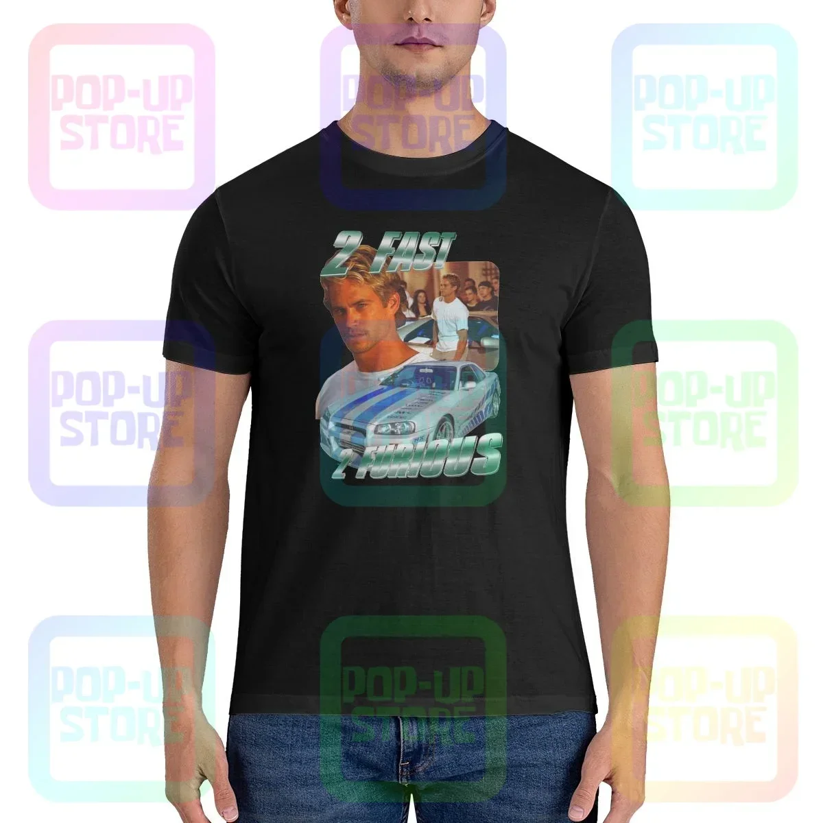 The 2 Fast 2 Furious Paul Walker, T-Shirt Veloce E Furious T-Shirt Stile Raro Moda Hot Deals Tee
