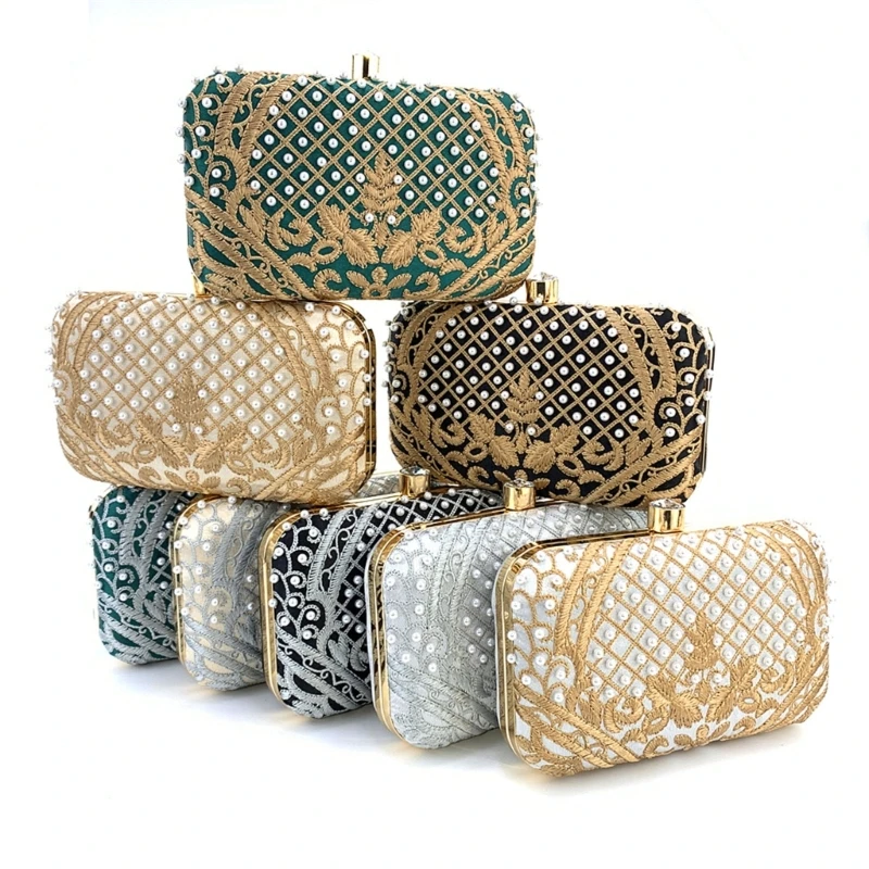 Women Evening Clutch Bag Handbag with Chain Girl Party Shoulder Crossbody Bags