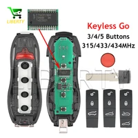 กุญแจรีโมทรถยนต์อัจฉริยะแบบไร้กุญแจ สำหรับรถยนต์ Porsche Cayenne Panamera Macan Boxster Cayman 911 958 ความถี่ 315MHz 433MHz 434MHz รุ่น PCF7945P