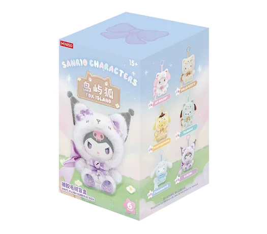 新しい本物のサンリオキャラクターフォックスアイランドシリーズ