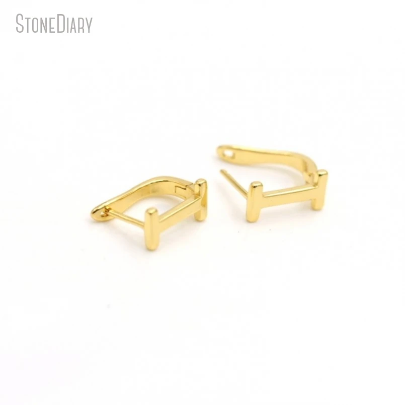 

5 шт., медные серьги в форме буквы I