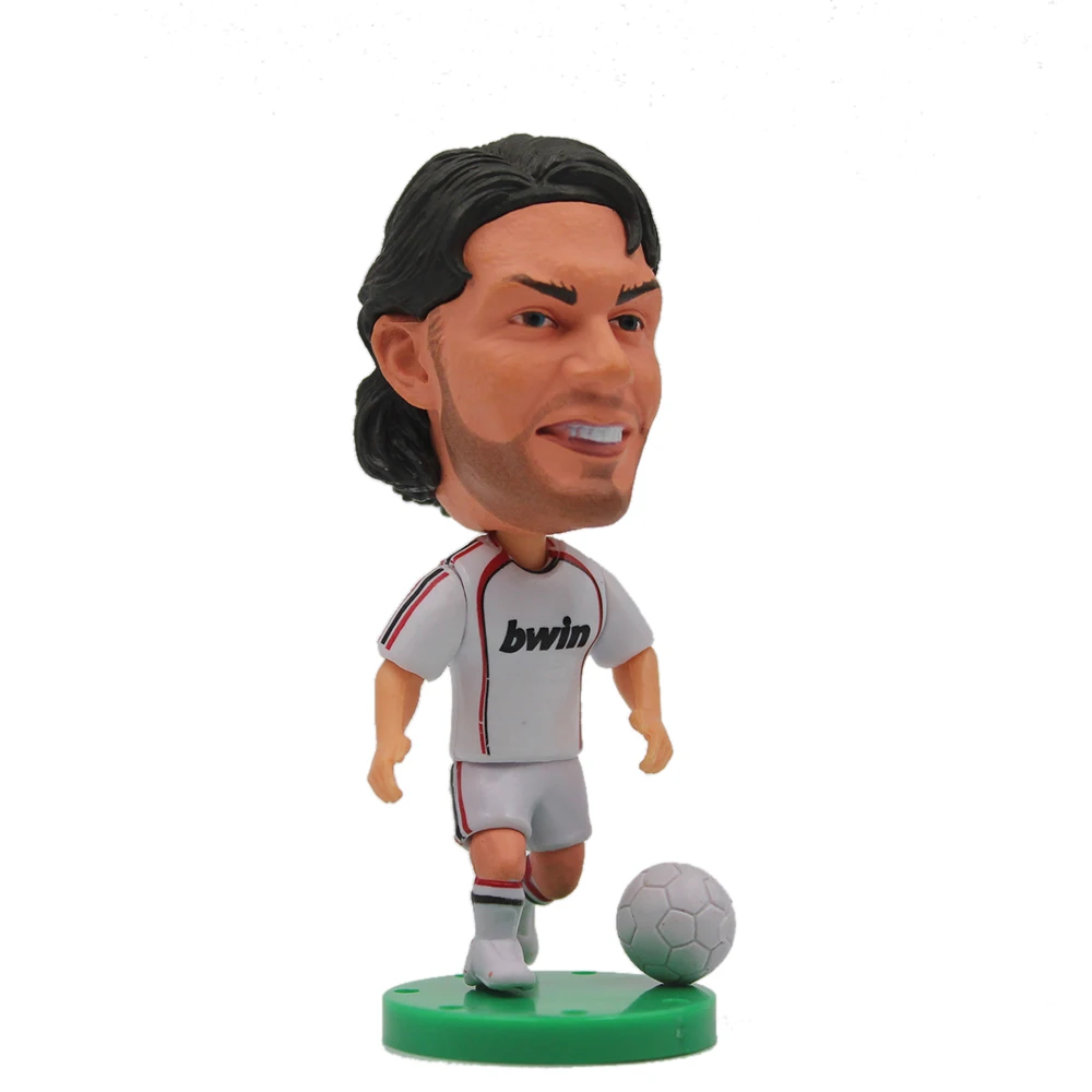 Action Figures Toys 6.5cm KAKA Pirlo Maldini Inzaghi Nesta 2.5in AC Activity Doll