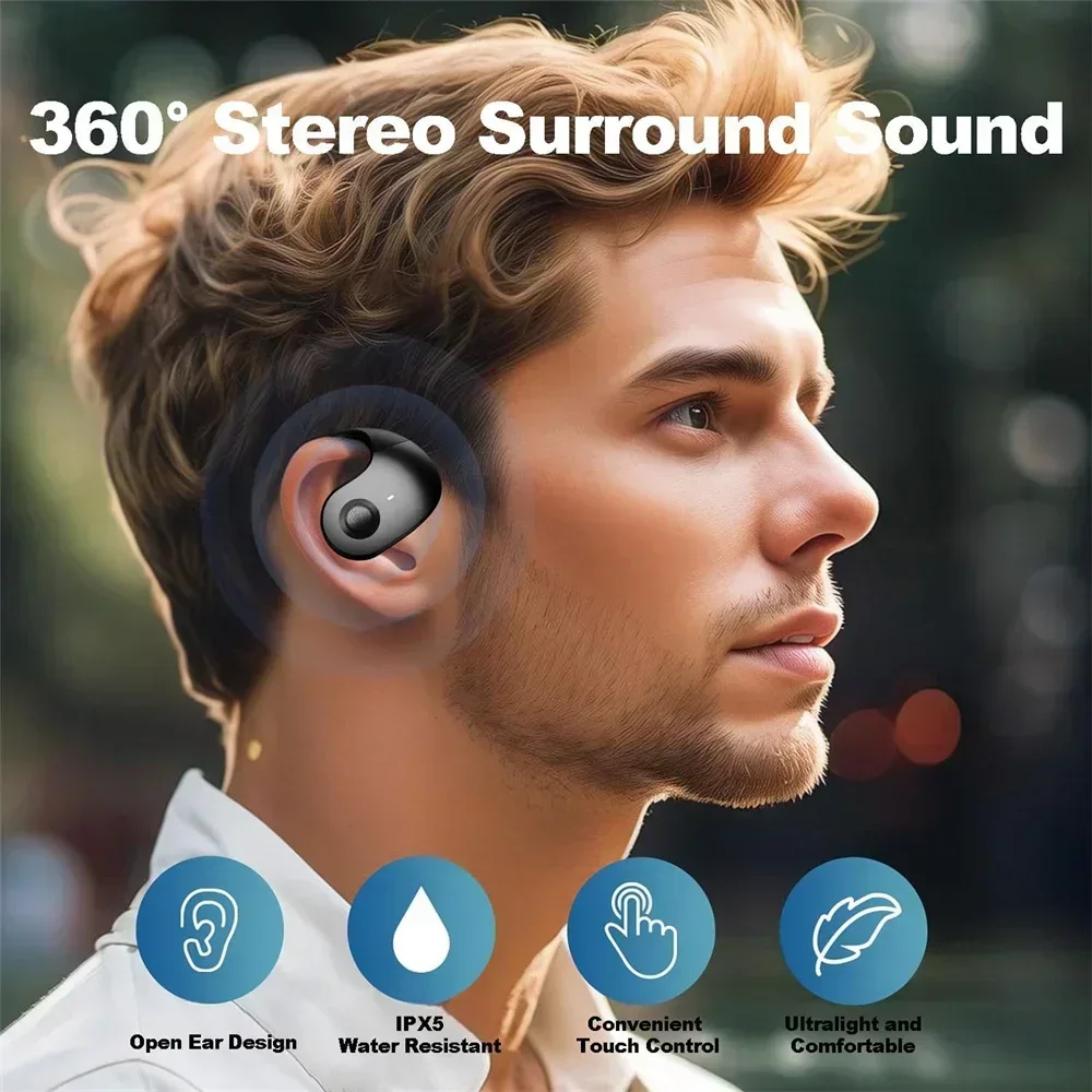 Wireless Bluetooth Earphones Long Battery Life Earbuds HIFI Sound
