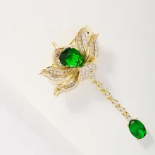  OKILY Luxury AAA Ziirconi Flower Brooch Pin Elegant Freshwater Pearl Snowflake Brooches for Women Man Clothing Accessories 