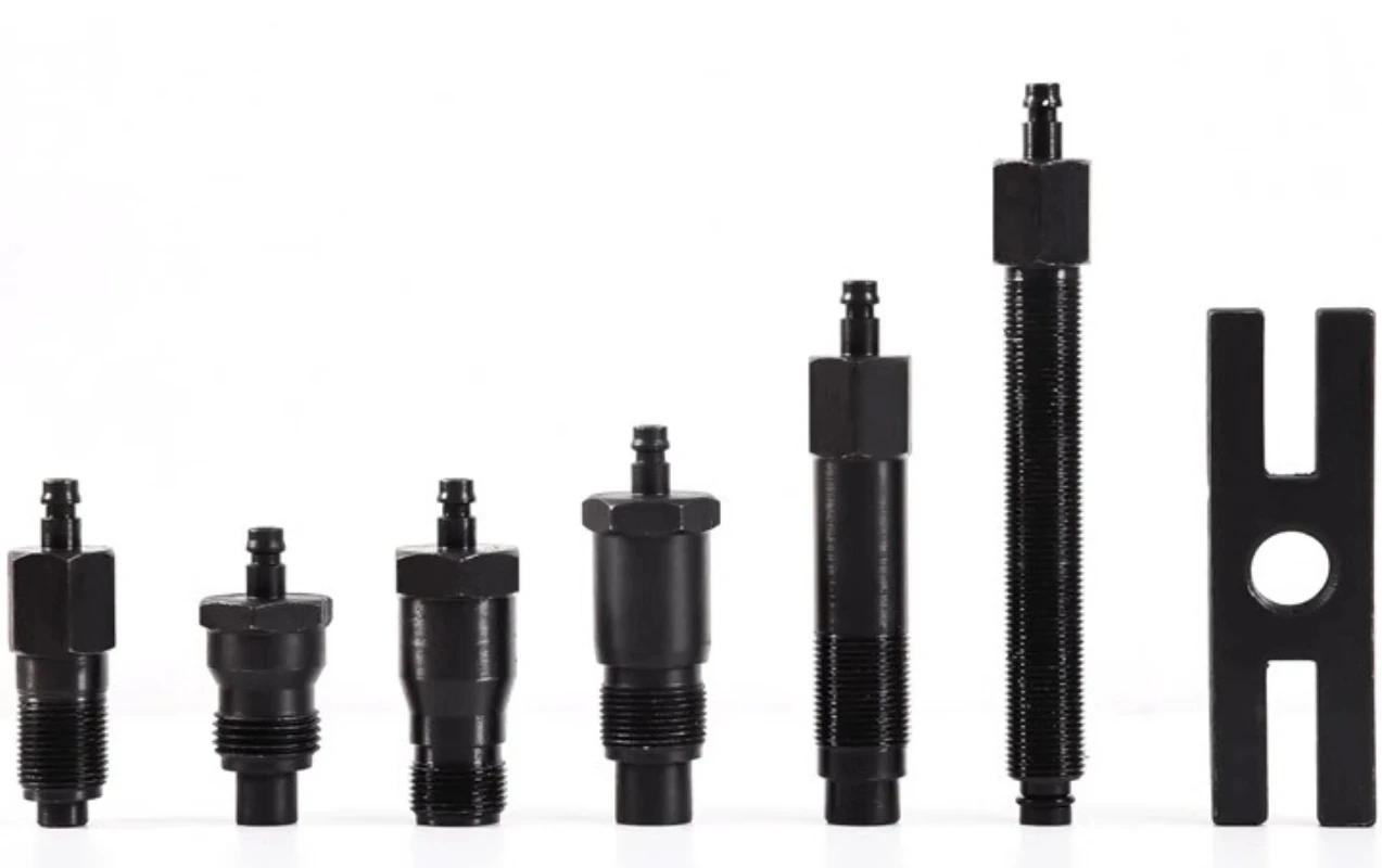 TU15B 전문 디젤 엔진 압축 테스터 툴 키트 전체 범위 실린더 게이지 압력 감지 테스트 세트