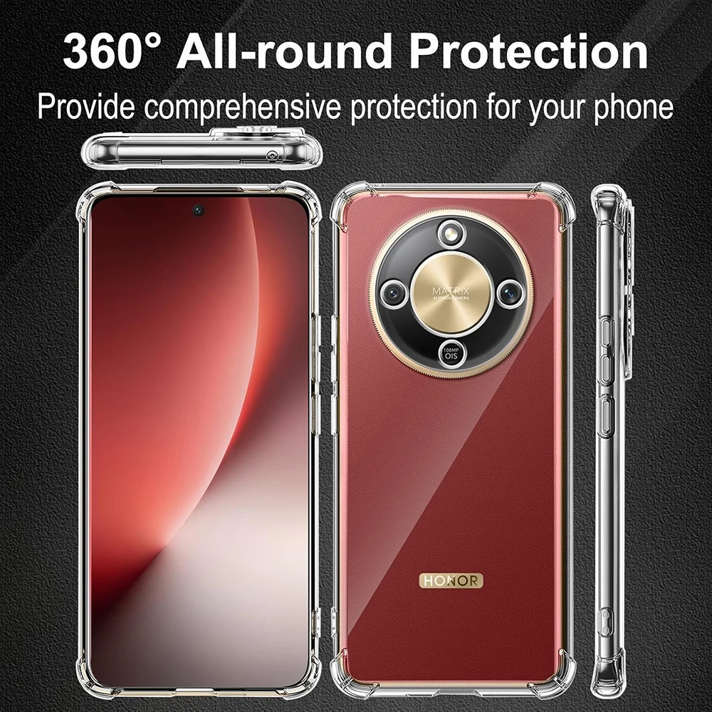 Shockproof Clear Soft Silicone TPU Ultra Thin Phone Case