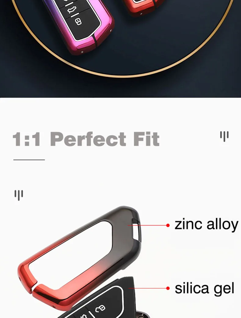 Copri portachiavi per auto per VW Golf 8 MK8 ID.3 ID.4 per Skoda Octavia A8 Seat Cupra Formentor Leon MK4 Tarraco 2020 2021 accessori 11 Copri portachiavi per auto per VW Golf 8 MK8 ID.3 ID.4 per Skoda Octavia A8 Seat Cupra Formentor Leon MK4 Tarraco 2020 2021 accessori - S77f2cede6436488bae89433e15d224b1K