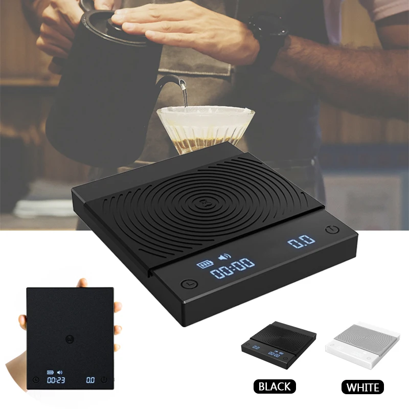 Timemore Electronic Coffee Scale Black Mirror Basic Plus Digital Weigh