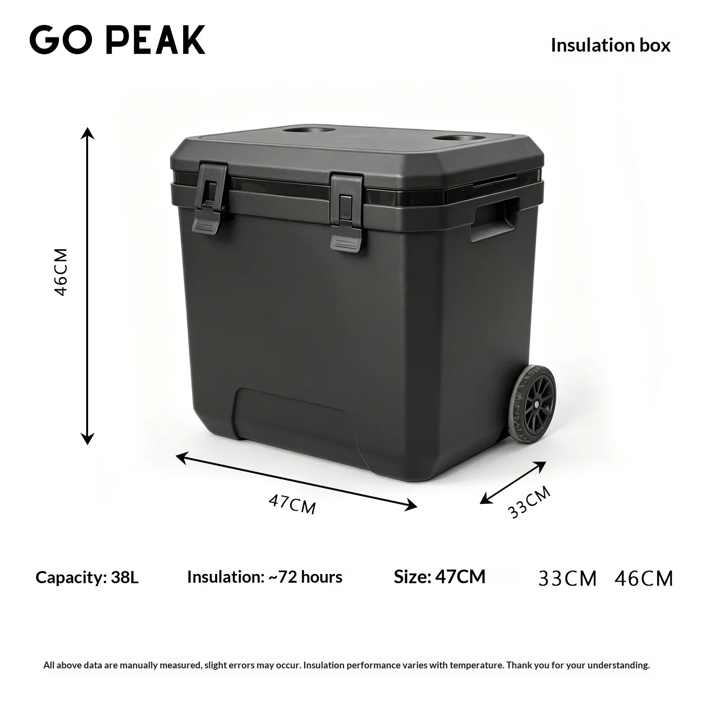  slider image of 38L Outdoor Refrigerator with