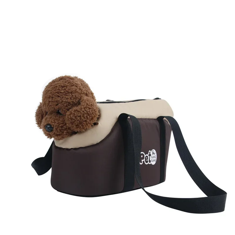 Portable One-Shoulder Pet Bags Outgoing Breathable Pet Dogs Cats Carrier Outdoor Travel Handbag For Puppy Chihuahua Teddy
