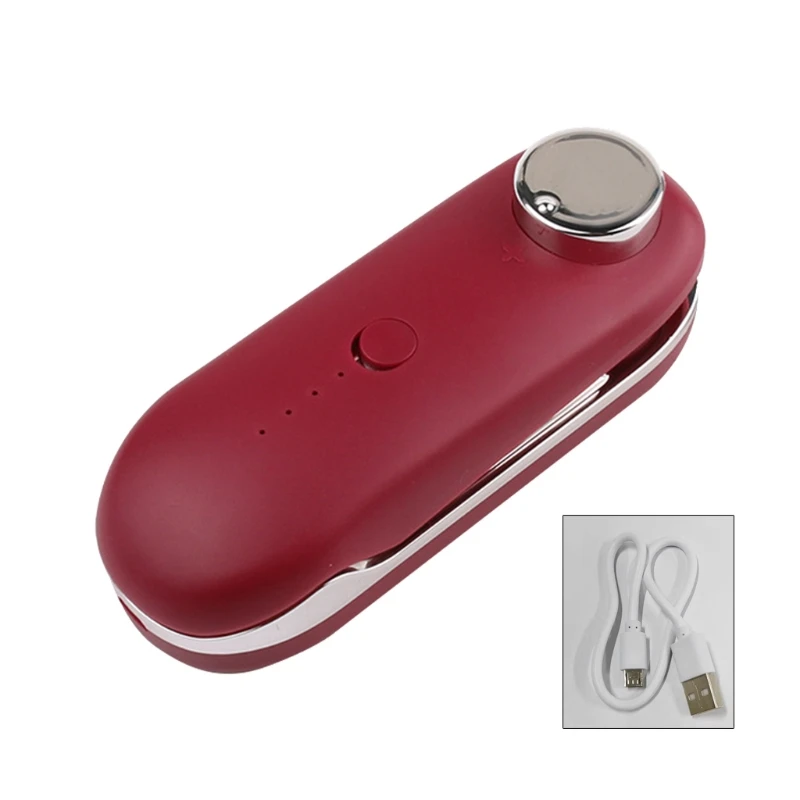Mini Bag Heat Sealer USB Rechargeable Handheld Heating Plastic Sealing Machine mini sealer plastic bag sealer