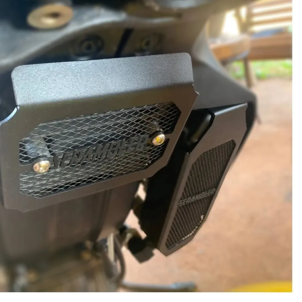 

For Ducati Scrambler800 Scrambler 800 2015-2023 Radiator Shield Grille Guard Motorcycle Accessories Oil Cooler Cover Protection